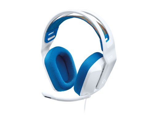 Logitech G 981-001019 headphones/headset Wired Head-band Gaming White