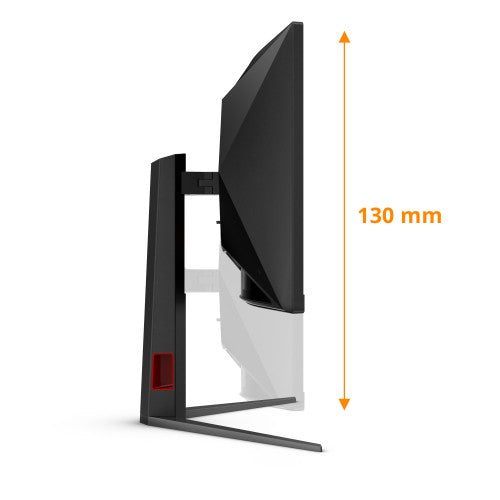 AOC G4 CU34G4 computer monitor 86.4 cm (34") 3440 x 1440 pixels Wide Quad HD LED Black, Red