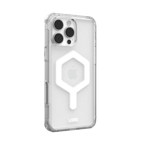 Urban Armor Gear Plyo mobile phone case 17.5 cm (6.9") Cover Transparent, White