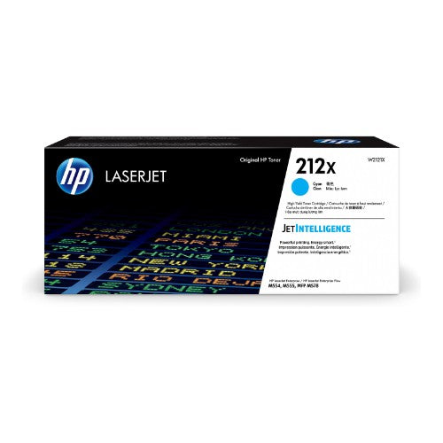 HP 212X High Yield Cyan Original LaserJet Toner Cartridge
