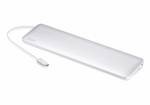 ATEN USB-C Multiport Dock with Power Pass-Thr
