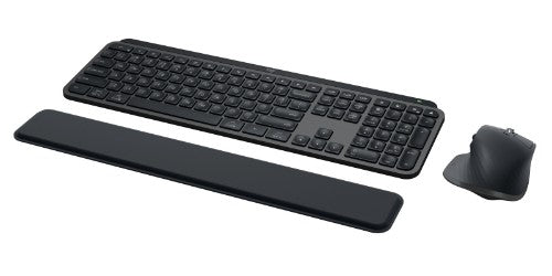 Logitech 920-010937 keyboard Mouse included Office RF Wireless + Bluetooth QWERTY US English Graphite