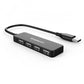 Simplecom CH241 interface hub USB 2.0 480 Mbit/s Black