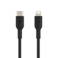 Belkin CAA003BT1MBK lightning cable 1 m Black