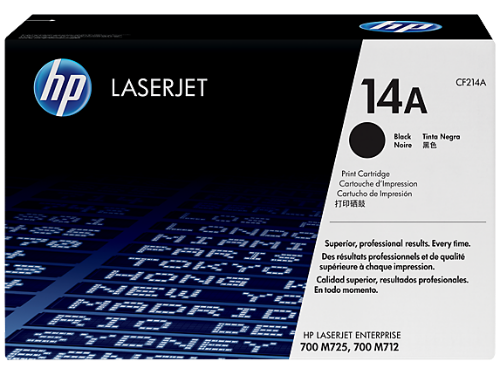 HP 14A Black Original LaserJet Toner Cartridge