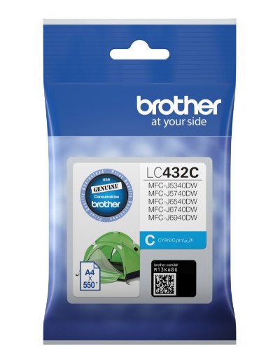 Brother LC432C ink cartridge 1 pc(s) Original Cyan