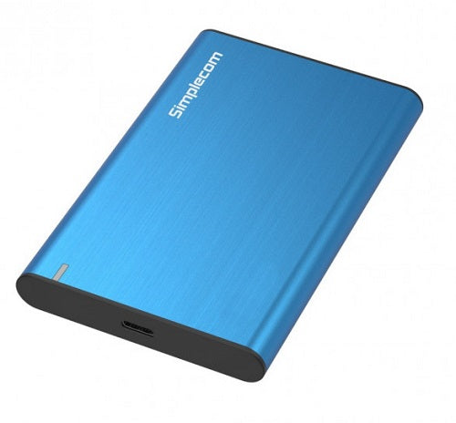 Simplecom SE221 HDD/SSD enclosure Blue 2.5"