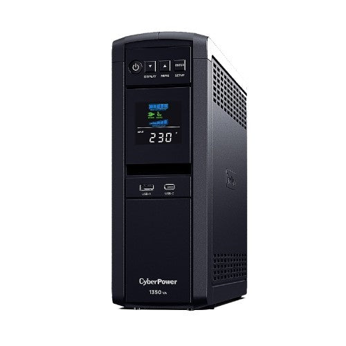 CyberPower CP1350EPFCLCD uninterruptible power supply (UPS) Line-Interactive 1.35 kVA 780 W 6 AC outlet(s)