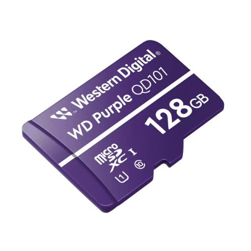 SanDisk WD Purple SC Ultra Endurance microSD Card - 128GB, microSDXC