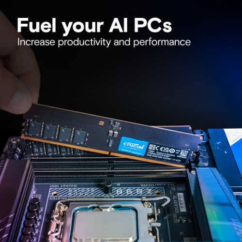 Crucial CT64G64C52CU5 memory module 64 GB 1 x 64 GB DDR5 6400 MT/s