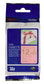 Brother TZE-RE34 label-making tape Gold on Pink