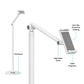 MBeat activiva Universal Passive holder Mobile phone/Smartphone, Portable game console, Tablet/UMPC White