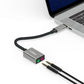 MBeat MB-XAD-CAXM audio cable 0.185 m 2 x 3.5mm USB Type-C Grey