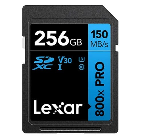Lexar High-Performance 800xPRO 256 GB SDXC UHS-I Class 10