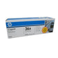 HP 36A Black Original LaserJet Toner Cartridge