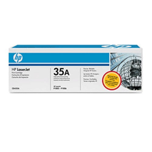 HP 35A Black Original LaserJet Toner Cartridge