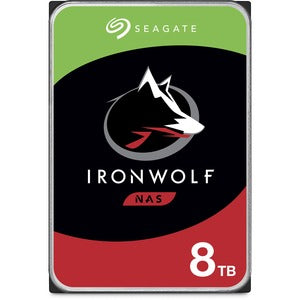 Seagate IronWolf ST8000VN004 internal hard drive 8 TB 7200 RPM 256 MB 3.5" Serial ATA III