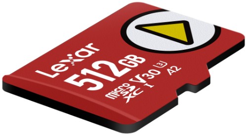 Lexar LMSPLAY512G-BNSNG memory card 512 GB MicroSDXC UHS-I Class 10