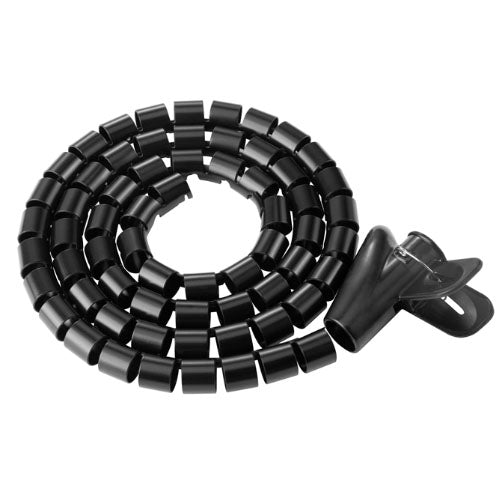 Brateck HC-15-B cable organizer Universal Cable sleeve Black 1 pc(s)