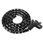 Brateck HC-15-B cable organizer Universal Cable sleeve Black 1 pc(s)