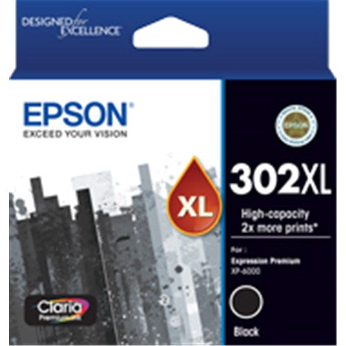 Epson 302XL ink cartridge High (XL) Yield Black