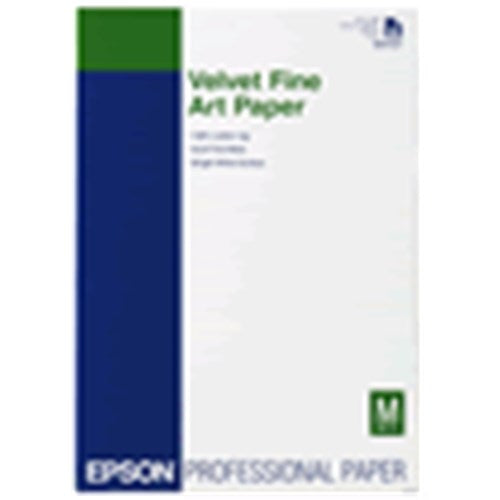 Epson Velvet Fine Art Paper, A3+, 260g/m², 20 Blatt