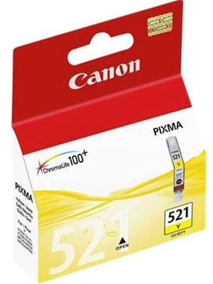 Canon CLI-521Y Yellow Ink Cartridge