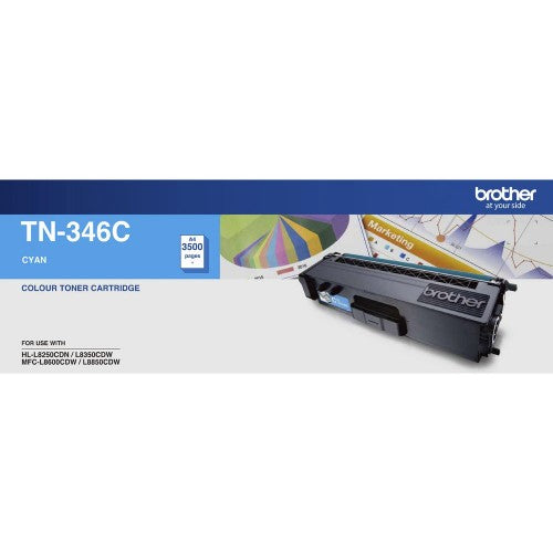 Brother TN-346C toner cartridge 1 pc(s) Original Cyan