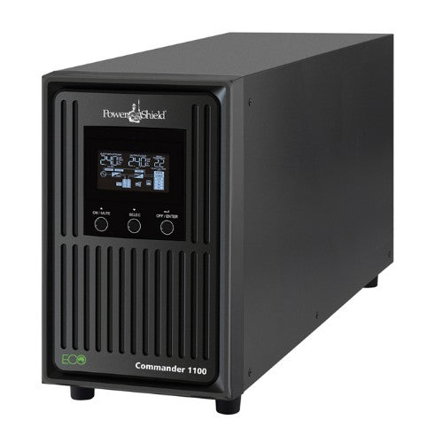 PowerShield Commander Tower 1100VA uninterruptible power supply (UPS) Line-Interactive 1.1 kVA 990 W 5 AC outlet(s)