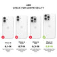 Urban Armor Gear Plyo mobile phone case 17.5 cm (6.9") Cover Transparent, White