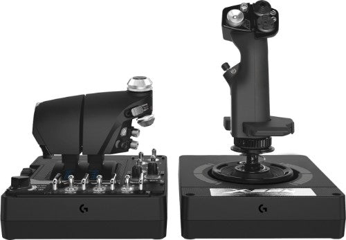 Logitech G 945-000058 Gaming Controller Black USB Flight Sim Analogue PC