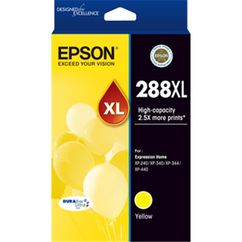 Epson 288XL ink cartridge 1 pc(s) High (XL) Yield Yellow