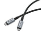 Verbatim Sync & Charge USB C to USB C 240W 40 Gbps 120 cm