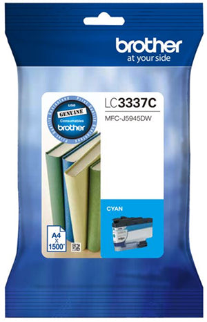 Brother LC3337C ink cartridge 1 pc(s) Original High (XL) Yield Cyan