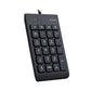 Rapoo K10 numeric keypad Universal USB Black