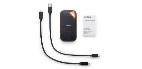 SanDisk Extreme PRO Portable 1 TB USB Type-C 3.2 Gen 2 (3.1 Gen 2) Black