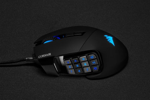 Corsair SCIMITAR RGB ELITE mouse Gaming Right-hand USB Type-A Optical 18000 DPI