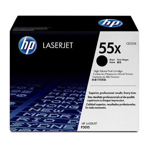 HP 55X High Yield Black Original LaserJet Toner Cartridge