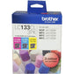Brother LC-133CL3PK ink cartridge 3 pc(s) Original Cyan, Magenta, Yellow