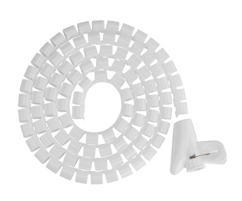 Brateck HC-15-W cable organizer Universal Cable sleeve White 1 pc(s)