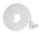 Brateck HC-15-W cable organizer Universal Cable sleeve White 1 pc(s)