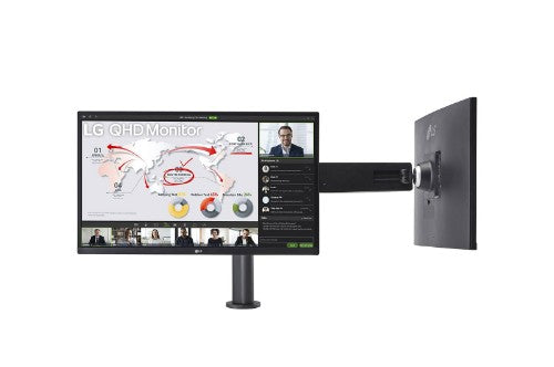 LG 27QP88D-BS computer monitor 68.6 cm (27") 2560 x 1440 pixels Quad HD LCD Black