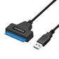 Simplecom SA128 cable gender changer USB A SATA Black