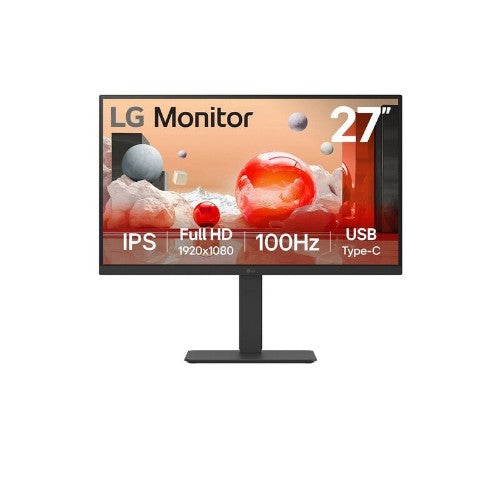 LG 27BA650-B computer monitor 68.6 cm (27") 1920 x 1080 pixels Full HD LCD Black