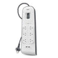 Belkin BSV604AU2M surge protector Black, White 6 AC outlet(s) 2 m