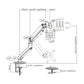 Brateck Counterbalance Monitor Arm 81.3 cm (32") Grey Desk