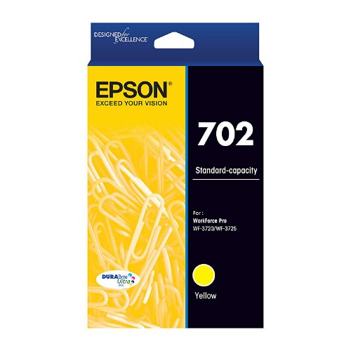 Epson 702 ink cartridge Standard Yield Yellow