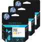 HP 711 3-pack 29-ml Yellow DesignJet Ink Cartridges