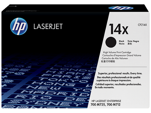 HP 14X High Yield Black Original LaserJet Toner Cartridge