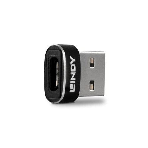 Lindy USB 2.0 Low Profile Type A to C Adapter